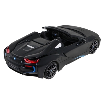 Autko zdalnie sterowane BMW i8 Roadster czarny 1:12 RASTAR R/C ZRC.95500.CZ